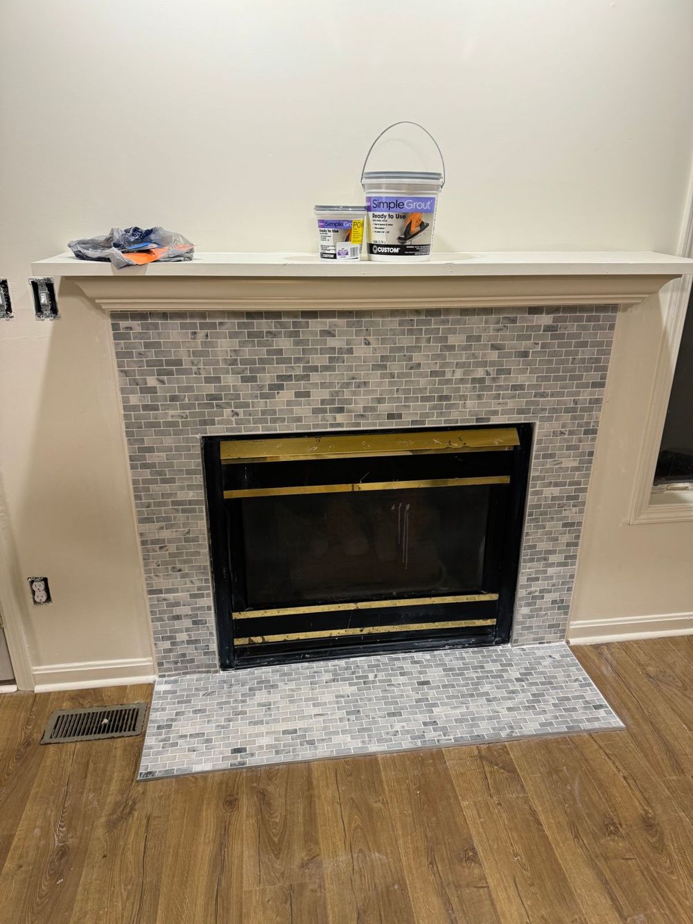 Hearth tile