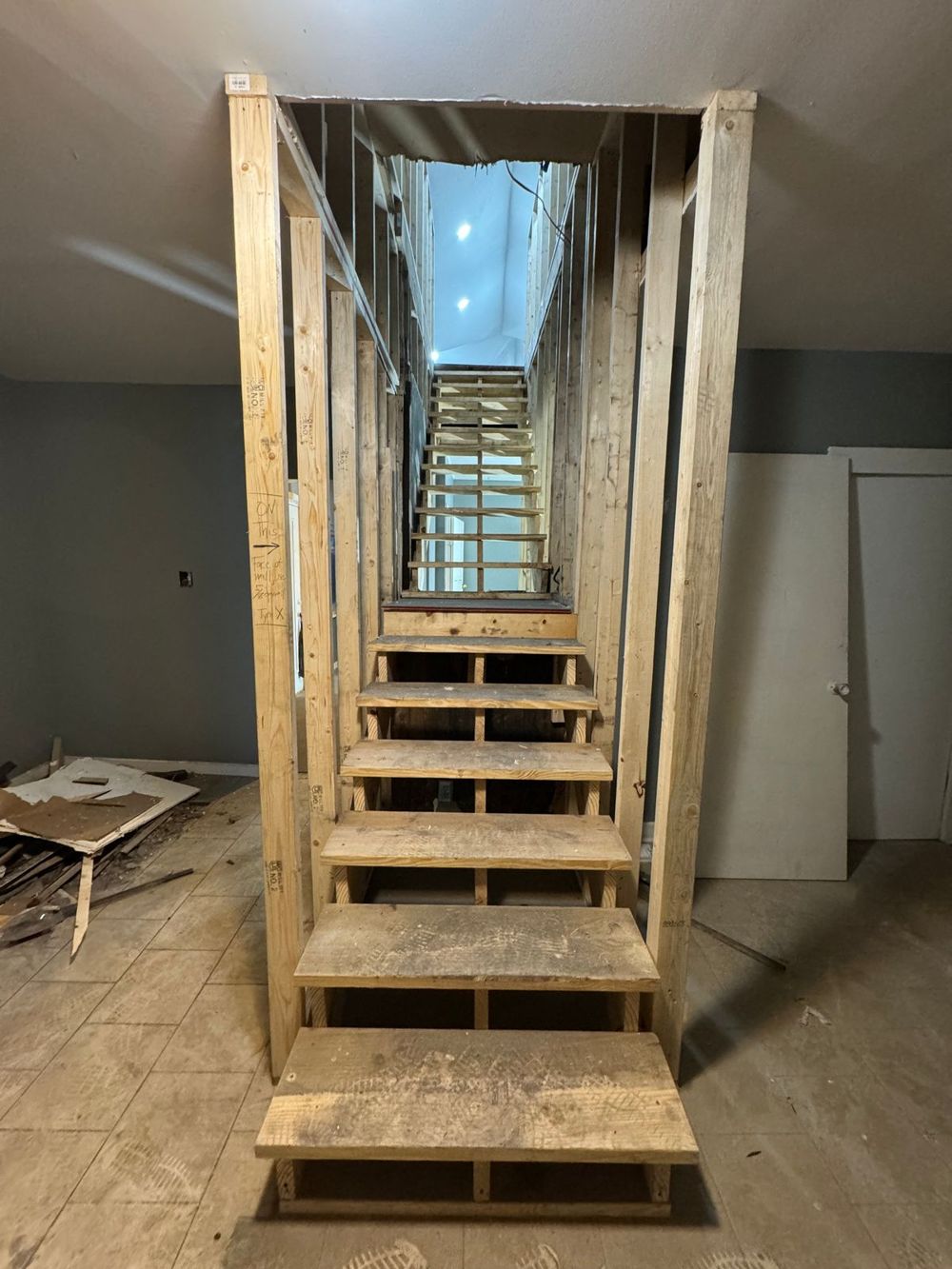 Stair framing